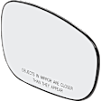 Passenger Side Mirror Glass, Non-Heated, No Blind Spot Feature
