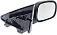 Passenger Side Mirror, Power Adjust, Manual Folding, Heated, Paintable, No Signal Light, No Memory, No Puddle Light, No Auto-Dimming, No Blind Spot Feature
