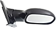 Passenger Side Mirror, Power Adjust, Manual Folding, Heated, Paintable, No Signal Light, No Memory, No Puddle Light, No Auto-Dimming, No Blind Spot Feature