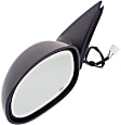Driver Side Mirror, Power, Manual Folding, Heated, Textured Black, No Signal Light, No Memory, No Puddle Light, No Auto-Dimming, No Blind Spot Feature