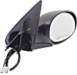 Passenger Side Mirror, Power, Manual Folding, Heated, Textured Black, No Signal Light, No Memory, No Puddle Light, No Auto-Dimming, No Blind Spot Feature