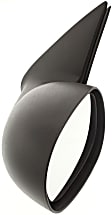 Driver Side Mirror, Manual Adjust, Non-Folding, Non-Heated, Textured Black, No Signal Light, No Memory, No Puddle Light, No Auto-Dimming, No Blind Spot Feature