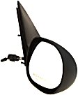 Passenger Side Mirror, Manual Adjust, Non-Folding, Non-Heated, Textured Black, No Signal Light, No Memory, No Puddle Light, No Auto-Dimming, No Blind Spot Feature