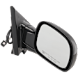 2003 Dodge Grand Caravan - Passenger Side Mirror, Power Adjust, Heated, Paintable, Manual Folding, No Signal Light, No Blind Spot Feature, No Memory, No Puddle Light, No Auto-Dimming