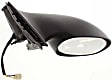 Passenger Side Mirror, Power, Non-Folding, Non-Heated, Textured Black, No Signal Light, No Memory, No Puddle Light, No Auto-Dimming, No Blind Spot Feature