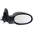 Passenger Side Mirror, Power, Non-Folding, Non-Heated, Textured Black, No Signal Light, No Memory, No Puddle Light, No Auto-Dimming, No Blind Spot Feature