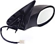 Passenger Side Mirror, Power, Non-Folding, Non-Heated, Textured Black, No Signal Light, No Memory, No Puddle Light, No Auto-Dimming, No Blind Spot Feature