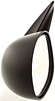 Driver Side Mirror, Manual Adjust, Non-Folding, Non-Heated, Textured Black, No Signal Light, No Memory, No Puddle Light, No Auto-Dimming, No Blind Spot Feature
