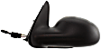 Driver Side Mirror, Manual Adjust, Non-Folding, Non-Heated, Textured Black, No Signal Light, No Memory, No Puddle Light, No Auto-Dimming, No Blind Spot Feature