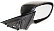 Passenger Side Mirror, Power, Manual Folding, Heated, Paintable, No Signal Light, No Memory, No Puddle Light, No Auto-Dimming, No Blind Spot Feature