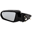 Driver Side Mirror, Power Adjust, Non-Folding, Heated, Paintable, No Signal Light, No Memory, No Puddle Light, No Auto-Dimming, No Blind Spot Feature, 4 Door Sedan