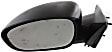 2005 Dodge Magnum R/T - Driver Side Mirror, Power Adjust, Non-Heated, Textured Black, Non-Folding, No Signal Light, No Blind Spot Feature, No Memory, No Puddle Light, No Auto-Dimming