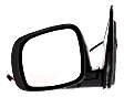 Driver Side Mirror, Power Adjust, Heated, Manual Folding, With 1 Paintable and 1 Textured Black Cap, No Signal Light, No Memory, No Puddle Light, No Auto-Dimming, No Blind Spot Feature