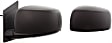 Driver Side Mirror, Power Adjust, Heated, Manual Folding, With 1 Paintable and 1 Textured Black Cap, No Signal Light, No Memory, No Puddle Light, No Auto-Dimming, No Blind Spot Feature