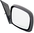 Passenger Side Mirror, Manual Adjust, Non-Heated, Manual Folding, Textured Black, No Signal Light, No Memory, No Puddle Light, No Auto-Dim, No Blind Spot Feature