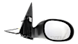 Passenger Side Mirror, Power, Non-Folding, Non-Heated, Textured Black, No Signal Light, No Memory, No Puddle Light, No Auto-Dimming, No Blind Spot Feature