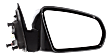 Passenger Side Mirror, Power, Non-Folding, Non-Heated, Paintable, No Signal Light, No Memory, No Puddle Light, No Auto-Dimming, No Blind Spot Feature, 4 Door Sedan