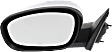 Driver Side Mirror, Power, Manual Folding, Heated, Chrome, No Signal Light, With memory, No Puddle Light, No Auto-Dimming, No Blind Spot Feature