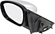 Driver Side Mirror, Power, Manual Folding, Heated, Chrome, No Signal Light, With memory, No Puddle Light, No Auto-Dimming, No Blind Spot Feature