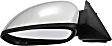Driver Side Mirror, Power, Manual Folding, Heated, Chrome, No Signal Light, With memory, No Puddle Light, No Auto-Dimming, No Blind Spot Feature