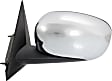 Driver Side Mirror, Power, Manual Folding, Heated, Chrome, No Signal Light, With memory, No Puddle Light, No Auto-Dimming, No Blind Spot Feature