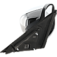Passenger Side Mirror, Power, Manual Folding, Heated, Chrome, No Signal Light, With memory, No Puddle Light, No Auto-Dimming, No Blind Spot Feature