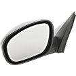 Driver Side Mirror, Power, Non-Folding, Heated, Paintable, No Signal Light, No Memory, No Puddle Light, No Auto-Dimming, No Blind Spot Feature