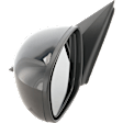 Driver Side Mirror, Power, Non-Folding, Heated, Paintable, No Signal Light, No Memory, No Puddle Light, No Auto-Dimming, No Blind Spot Feature