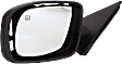 Driver Side Mirror, Power Adjust, Manual Folding, Heated, Paintable, No Signal Light, No Memory, No Puddle Light, No Auto-Dimming, No Blind Spot Feature, Convertible