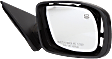 Passenger Side Mirror, Power Adjust, Manual Folding, Heated, Paintable, No Signal Light, No Memory, No Puddle Light, No Auto-Dimming, No Blind Spot Feature, Convertible