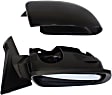 Passenger Side Mirror, Power Adjust, Manual Folding, Heated, Paintable, No Signal Light, No Memory, No Puddle Light, No Auto-Dimming, No Blind Spot Feature, Convertible
