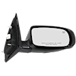 Sedan Passenger Side Mirror, Power Adjust, Heated, Manual Folding, Paintable, No Signal Light, No Memory, No Puddle Light, No Auto-Dimming, No Blind Spot Feature