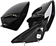 Sedan Passenger Side Mirror, Power Adjust, Heated, Manual Folding, Paintable, No Signal Light, No Memory, No Puddle Light, No Auto-Dimming, No Blind Spot Feature