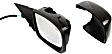 Passenger Side Mirror, Power, Manual Folding, Heated, Paintable, No Signal Light, No Memory, No Puddle Light, No Auto-Dimming, No Blind Spot Feature