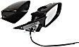 Passenger Side Mirror, Power, Manual Folding, Heated, Paintable, No Signal Light, No Memory, No Puddle Light, No Auto-Dimming, No Blind Spot Feature