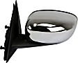 2006 Dodge Magnum R/T - Driver Side Mirror, Power Adjust, Heated, Chrome, Non-Folding, No Signal Light, No Blind Spot Feature, No Memory, No Puddle Light, No Auto-Dimming