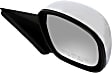 Passenger Side Mirror, Power, Non-Folding, Heated, Chrome, No Signal Light, No Memory, No Puddle Light, No Auto-Dimming, No Blind Spot Feature