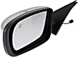2019 Chrysler 300 - Driver Side Mirror, Power Adjust, Heated, Chrome, Manual Folding, No Signal Light, No Blind Spot Feature, No Memory, No Puddle Light, No Auto-Dimming