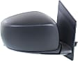 Passenger Side Mirror, Power Adjust, Heated, Power Folding, Textured Black, No Signal Light, No Memory, No Puddle Light, No Auto-Dim, No Blind Spot Feature