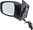 Driver Side Mirror, Power Adjust, Heated, Power Folding, Chrome, In-housing Signal Light, With Memory, No Puddle Light, No Auto-Dim, No Blind Spot Feature