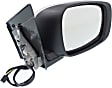 2012 Dodge Grand Caravan - Passenger Side Mirror, Power Adjust, Heated, Chrome, Power Folding, In-housing Signal Light, No Blind Spot Feature, No Memory, No Puddle Light, No Auto-Dimming