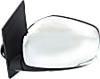 Driver Side Mirror, Power Adjust, Heated, Manual Folding, Chrome, In-housing Signal Light, With Memory, No Puddle Light, No Auto-Dim, No Blind Spot Feature