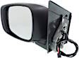 Driver Side Mirror, Power Adjust, Heated, Manual Folding, Chrome, In-housing Signal Light, No Memory, No Puddle Light, No Auto-Dim, No Blind Spot Feature