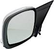 Driver Side Mirror, Power Adjust, Heated, Manual Folding, Chrome, In-housing Signal Light, No Memory, No Puddle Light, No Auto-Dim, No Blind Spot Feature