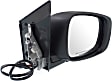 2012 Dodge Grand Caravan - Passenger Side Mirror, Power Adjust, Heated, Chrome, Manual Folding, In-housing Signal Light, No Blind Spot Feature, No Memory, No Puddle Light, No Auto-Dimming