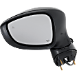 Driver Side Mirror, Power Adjust, Manual Folding, Heated, Textured Black, In-housing Signal Light, No Memory, No Puddle Light, No Auto-Dimming, With Blind Spot Detection in Glass