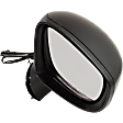 Passenger Side Mirror, Power Adjust, Manual Folding, Heated, Paintable, No Signal Light, Memory, Puddle Light, Auto-Dimming, and Blind Spot Feature, For Models Without One Touch Open/Close Feature