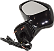 Driver Side Mirror, Power Adjust, Manual Folding, Heated, Paintable, No Signal Light, No Memory, No Puddle Light, No Auto-Dimming, No Blind Spot Feature