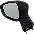 Driver Side Mirror, Power Adjust, Power Folding, Heated, Paintable, In-Housing Signal Light, With Memory, With Puddle Light, No Auto-Dimming, With Blind Spot Detection in Glass