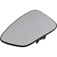 Driver Side Mirror Glass, Heated, No Blind Spot Feature